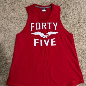 F45 Women’s Red Graphic Tank Top